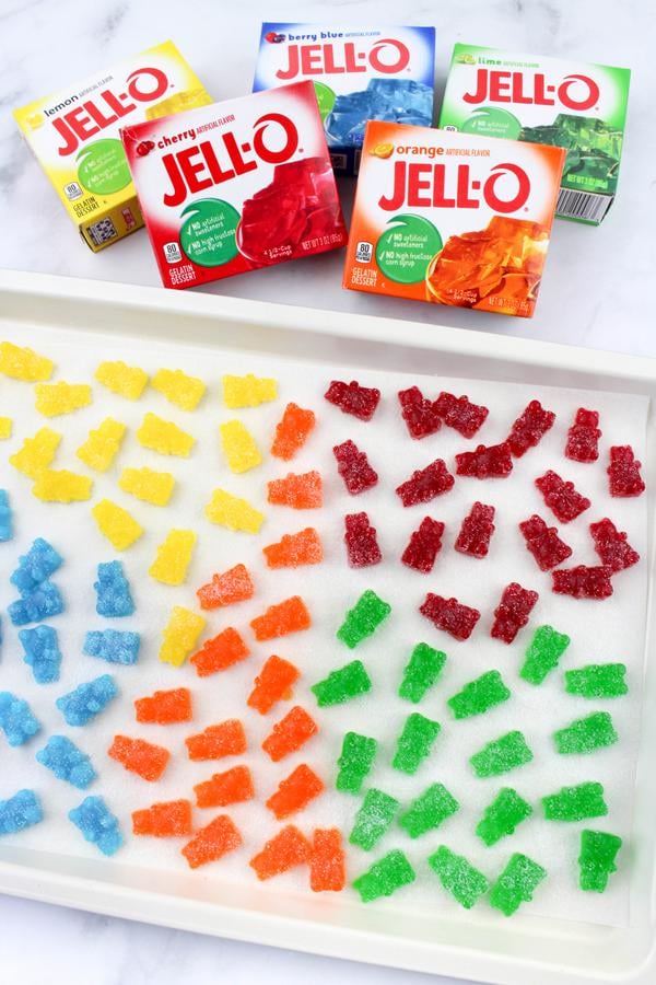 Party Food Sour Gummy Bears
