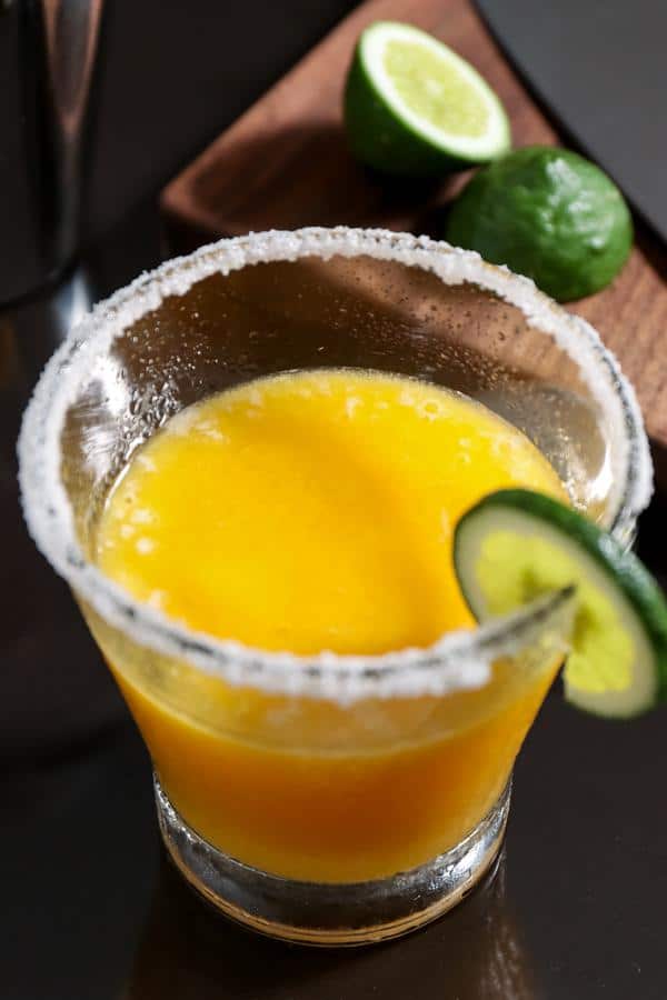 Alcoholic Drinks – BEST Peach Margarita Recipe – Easy and Simple Frozen Margarita - How To Make Homemade Margarita