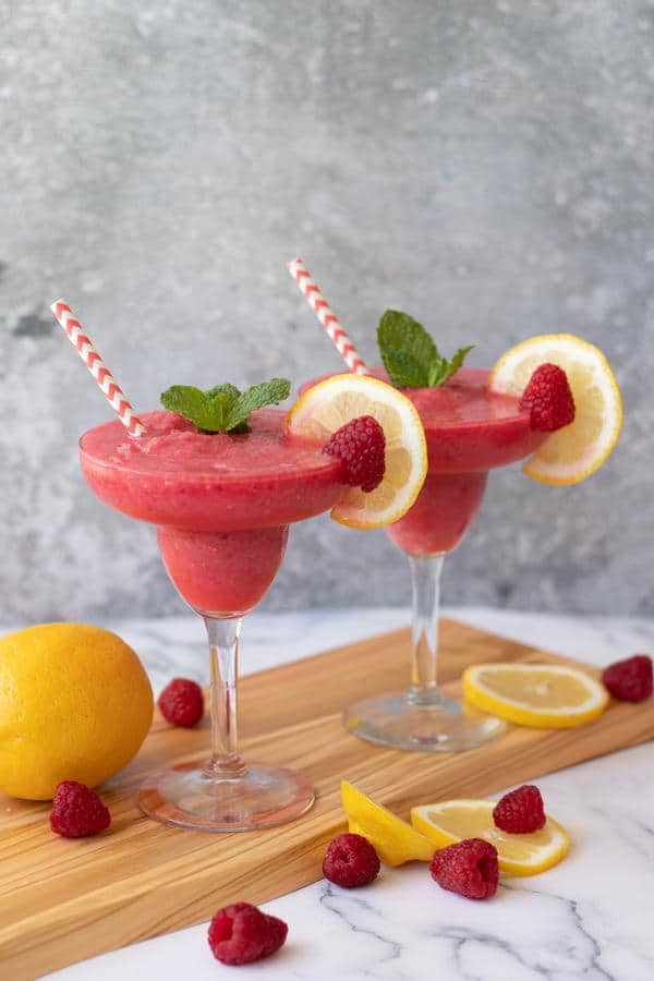 Alcoholic Drinks – BEST Raspberry Margarita Recipe – Easy and Simple Frozen Margarita - How To Make Homemade Margarita