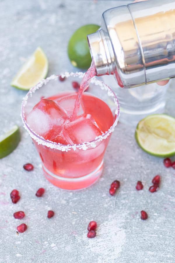 Alcohol Drinks Pomegranate Margarita