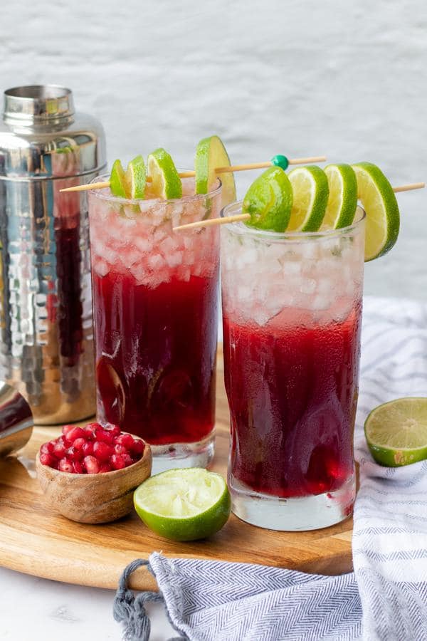 Alcoholic Drinks – BEST Pomegranate Mojito Recipe – Easy and Simple Rum Cocktail – How To Make Homemade Alcohol Cocktails