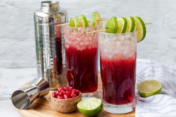 Alcoholic Drinks – BEST Pomegranate Mojito Recipe – Easy and Simple Rum Cocktail – How To Make Homemade Alcohol Cocktails