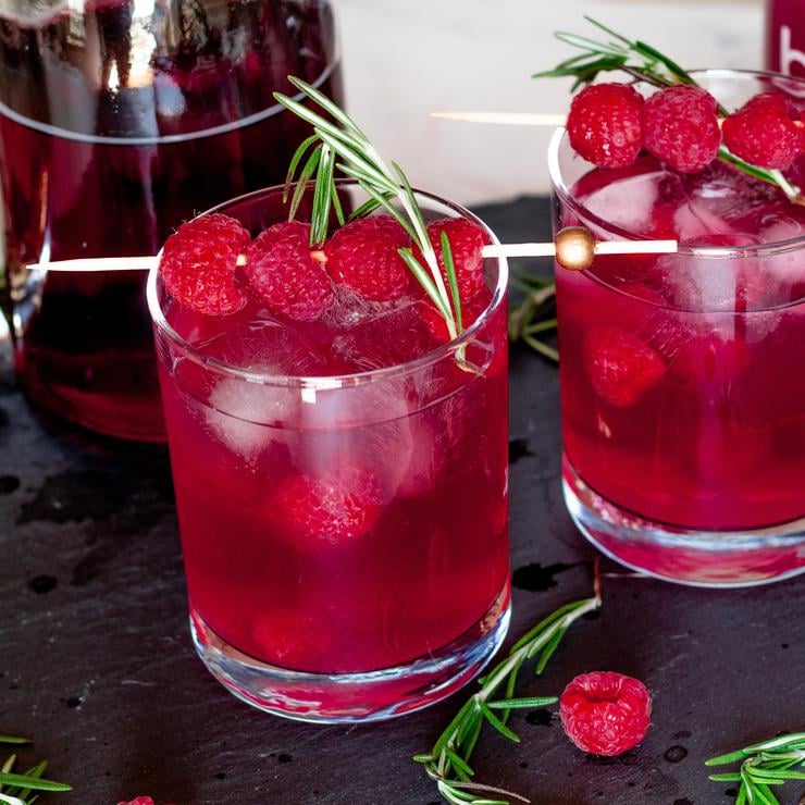 Alcoholic Drinks – BEST Sparkling Raspberry Vodka Recipe – Easy and Simple Vodka Cocktail – How To Make Homemade Alcohol Cocktails