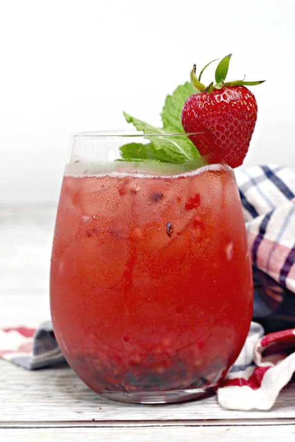Alcoholic Drinks – BEST Triple Berry Recipe – Easy and Simple Cocktail – How To Make Homemade Alcohol Cocktails - Tequila and Rum