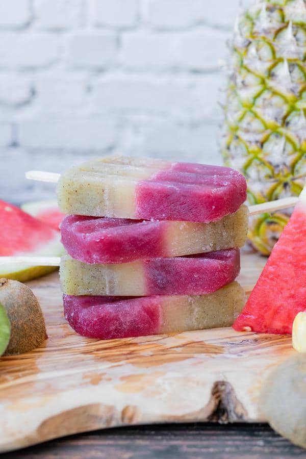 Wine Popsicles - BEST Boozy Popsicles Recipe - Easy and Simple Pineapple - Kiwi - Watermelon Red Wine - White Wine Popsicles - How To Make Alcoholic Popsicles