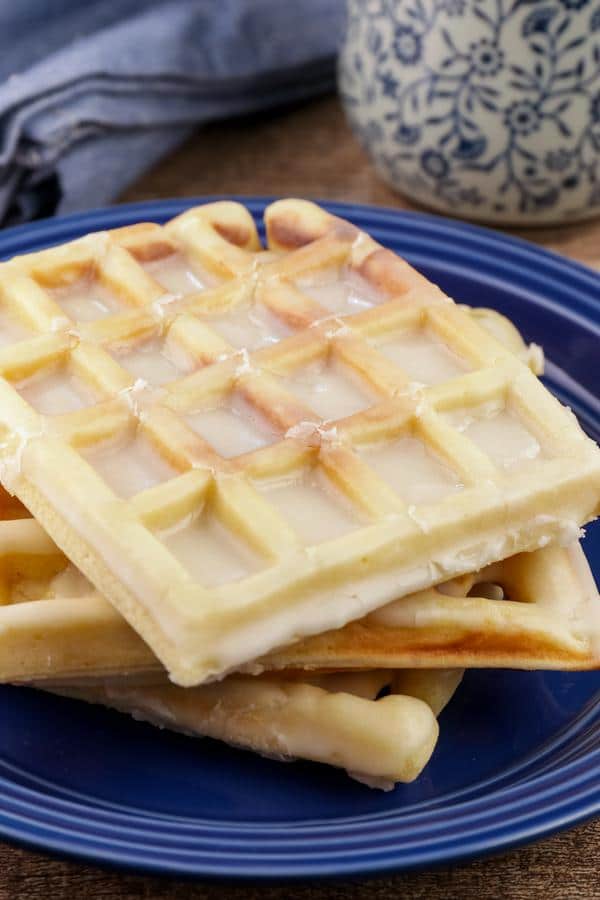 Easy Waffles – Best Homemade Glaze Donut Waffle Recipe – {Easy} Breakfast – Dinner – Snacks – Desserts – Quick – Simple
