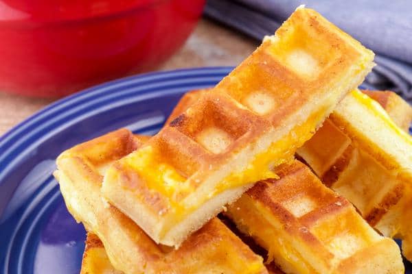 Easy Grilled Cheese – Best Homemade Grilled Cheese Waffle Sticks Recipe – {Easy} Lunch – Dinner – Snacks – Side Dishes – Quick – Simple