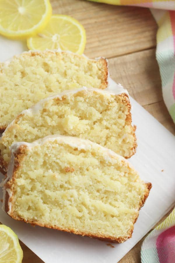 Easy Lemon Pound Cake – Lemon Pound Cake With Glaze Recipe – BEST Homemade Moist Pound Cake – How To Make – Quick – Simple – Desserts – Snacks –Breakfast - Party Food
