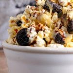 Oreo Cookie Popcorn – EASY – Quick – Simple Oreo Popcorn Recipe – BEST Homemade Microwave Oreo Popcorn – How To Make – Quick – Desserts – Snacks – Party Food