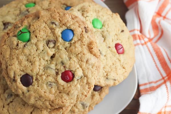 Easy Cookies – Peanut Butter Chocolate Chip Oatmeal Cookie Recipe – BEST Homemade Cookies – How To Make – Quick – Simple – Desserts – Snacks – Party Food