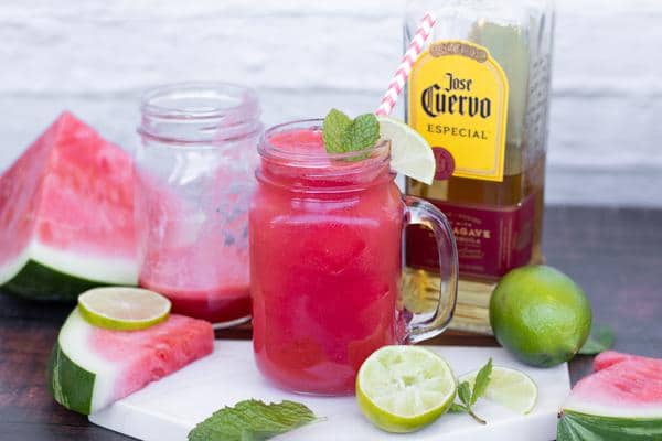 Alcoholic Drinks – BEST Watermelon Margarita Punch Recipe – Easy and Simple Cocktail – How To Make Homemade Alcohol Cocktails