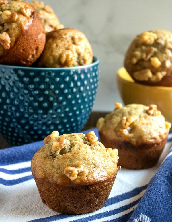  Banana Nut Muffins! Best Mini Banana Nut Muffin Idea – Quick & Easy Muffin Recipe – Snacks – Desserts – Breakfast