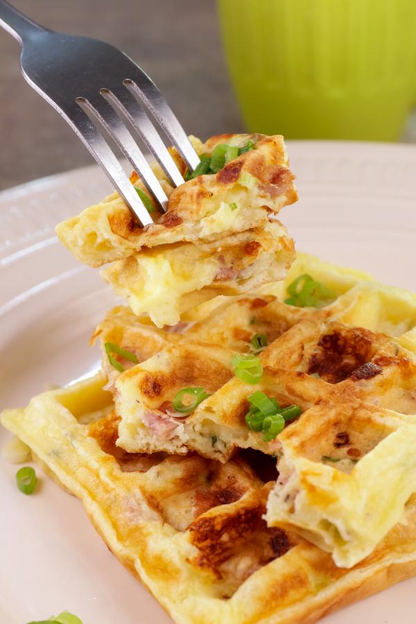 Easy Waffles – Best Homemade Omelette Waffle Recipe – {Easy} Egg Omelette Breakfast – Snacks – Lunch - Dinner – Quick – Simple