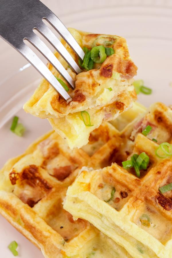 Easy Waffles – Best Homemade Omelette Waffle Recipe – {Easy} Egg Omelette Breakfast – Snacks – Lunch - Dinner – Quick – Simple