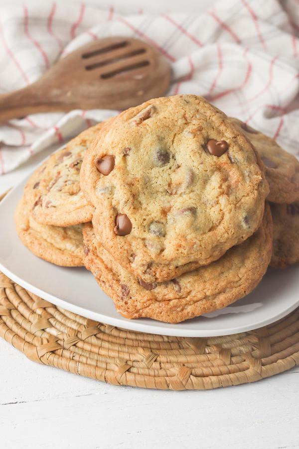 Gluten Free Cookies – BEST Chocolate Chip Toffee Gluten Free Cookie Recipe – Easy and Simple From Scratch Homemade Cookie Mix – Snacks – Desserts – Party Food
