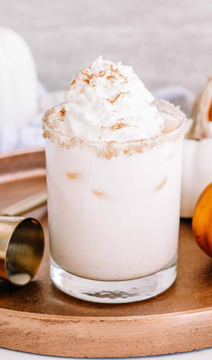 Alcoholic Drinks – BEST Vodka Pumpkin Spice White Russian Recipe – Easy and Simple Vodka Cocktail – How To Make Homemade Alcohol Cocktails
