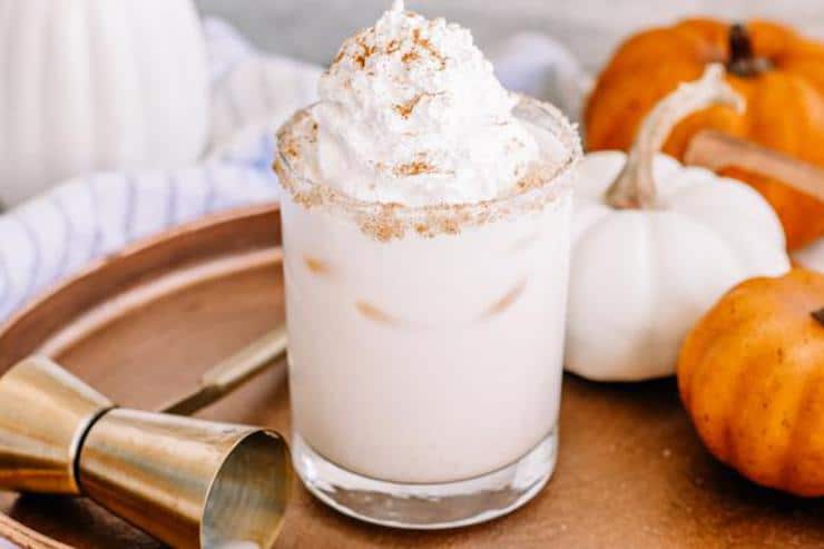 Alcoholic Drinks – BEST Vodka Pumpkin Spice White Russian Recipe – Easy and Simple Vodka Cocktail – How To Make Homemade Alcohol Cocktails