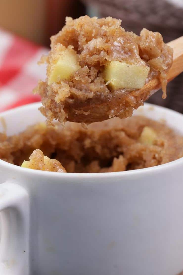 Apple Cinnamon Mug Cake! BEST Apple Cinnamon Cake In A Mug Recipe – Quick & Easy 2 Minute Microwave Idea