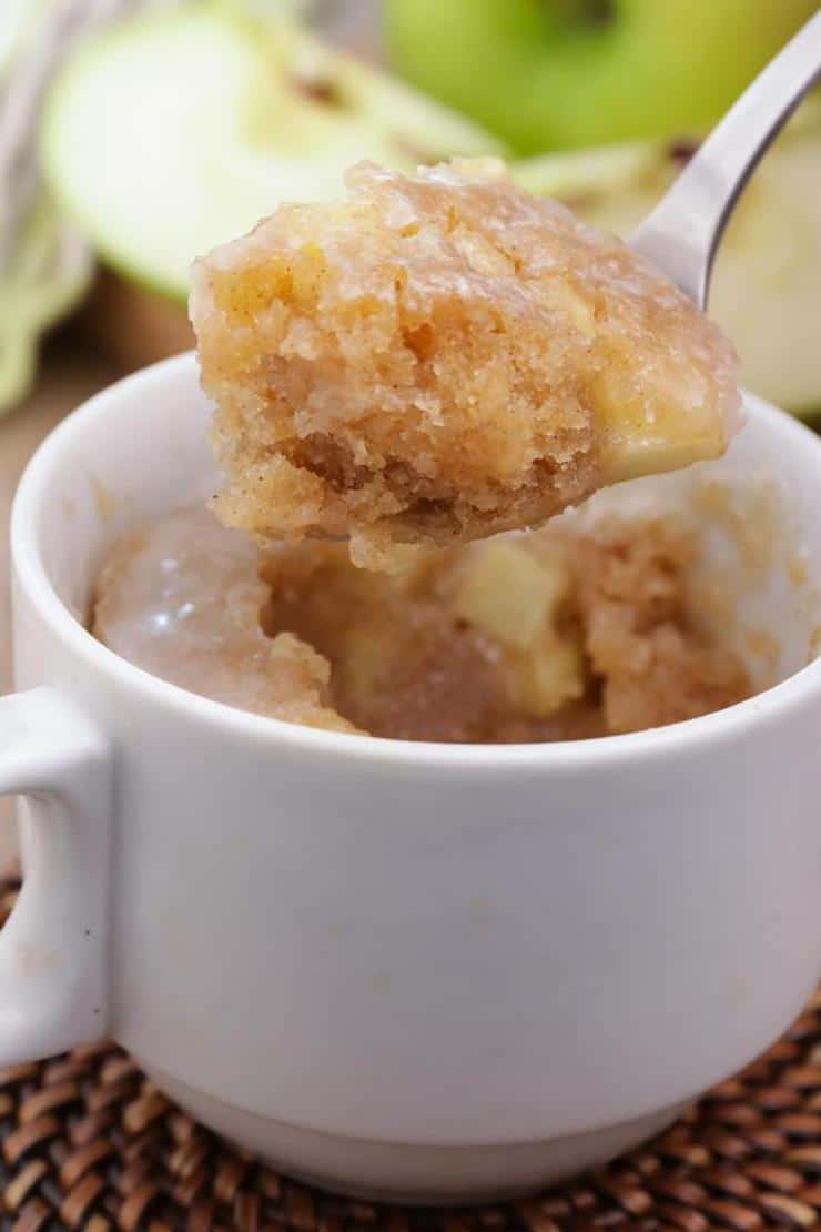 Apple Fritter Mug Cake! BEST Apple Fritter Cake In A Mug Recipe – Quick & Easy 2 Minute Microwave Idea