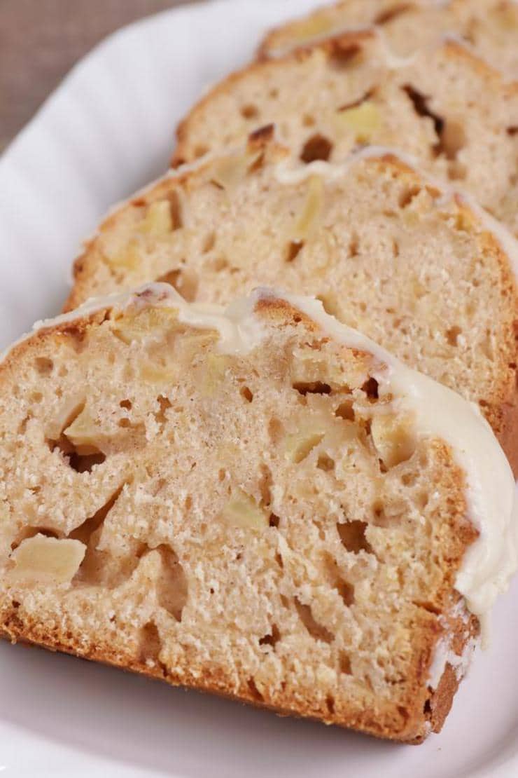 Easy Caramel Apple Bread – Best Homemade Caramel Apple Bread Recipe – {Easy} Recipes – Snacks – Desserts – Breakfast - Quick – Simple