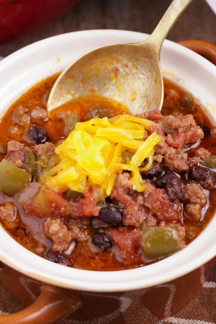 Easy Chili – Best Homemade Stovetop Chili Recipe – {Easy} Lunch – Dinner – Snacks – Side Dishes – Quick – Simple