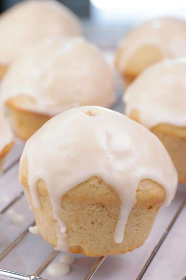 Easy Glaze Donut Muffins – Best Homemade Glazed Donut Muffin Recipe – {Easy} Recipes - Breakfast – Snacks – Desserts – Quick – Simple