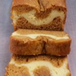 Easy Pumpkin Bread – Best Homemade Pumpkin Cream Cheese Bread Recipe – {Easy} Fall Recipes - Breakfast – Snacks – Desserts – Quick – Simple