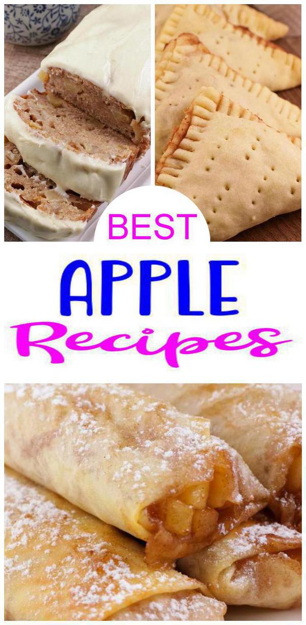 15 Apple Recipes – BEST Apple Food Ideas – Easy Desserts - Breakfast - Snacks - Drinks