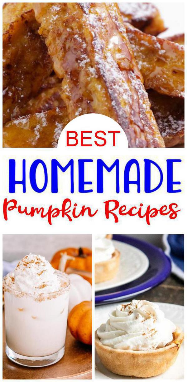 10 Pumpkin Recipes – BEST Pumpkin Food Ideas – Easy Fall Food