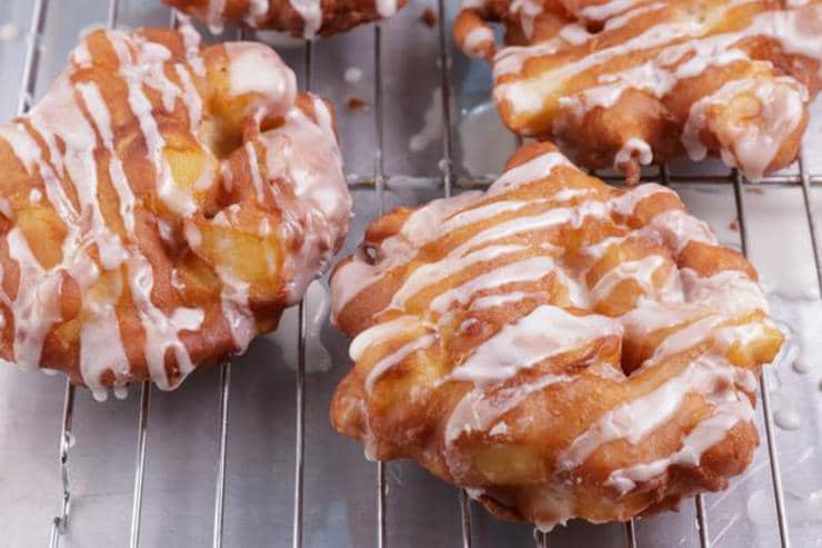 Easy Apple Fritters – Best Homemade Apple Fritter Recipe – {Easy} Recipes – Snacks – Desserts – Breakfast – Quick – Simple