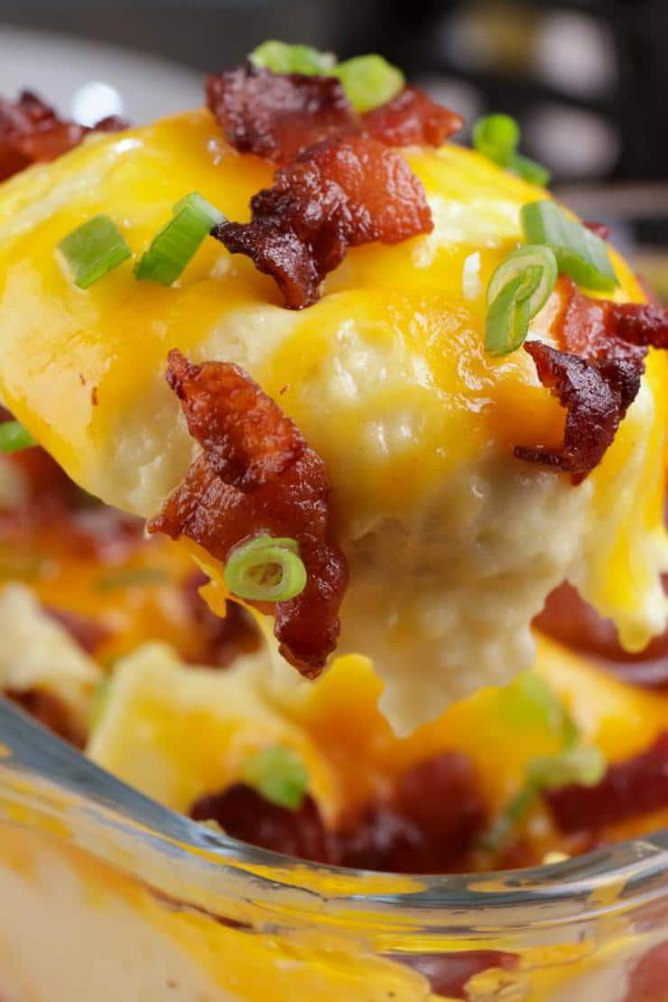 Loaded Mashed Potatoes! Bacon and Cheese Mashed Potatoes Recipe – Best – Appetizer – Side Dish – How To Make