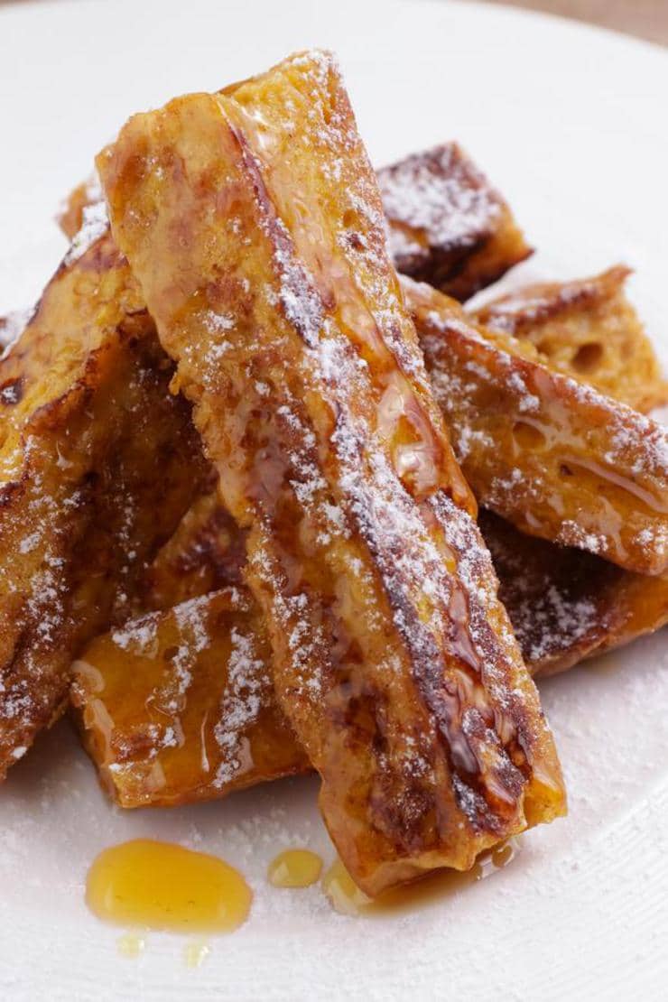 Easy French Toast – {BEST} Homemade Pumpkin French Toast Sticks Recipe