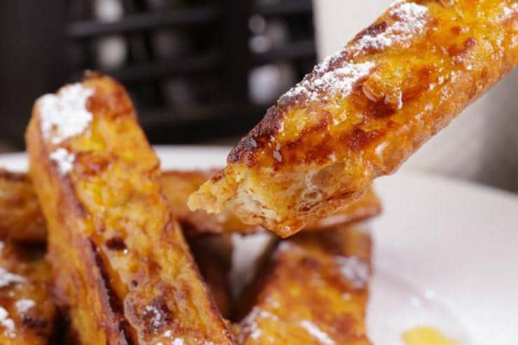 Easy French Toast – {BEST} Homemade Pumpkin French Toast Sticks Recipe