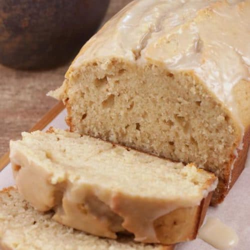 Easy Eggnog Bread – Eggnog Loaf Bread With Glaze Recipe – BEST Homemade Moist Bread – How To Make – Quick – Simple – Desserts – Snacks – Breakfast – Party Food