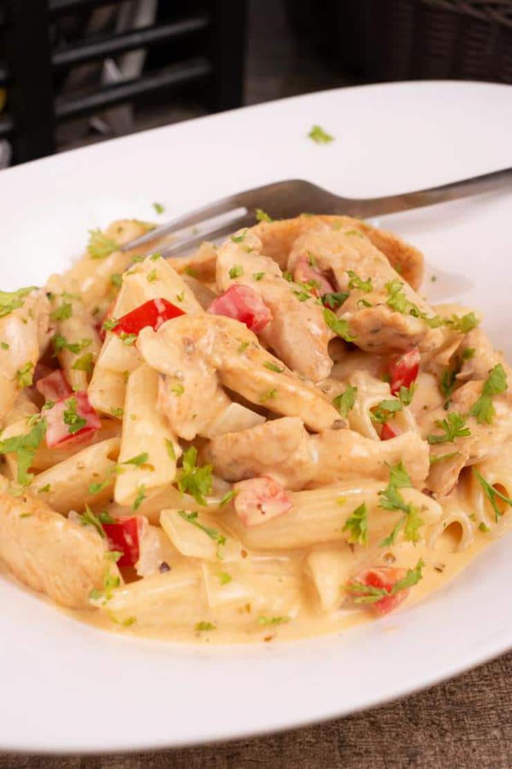 Easy Pasta Recipe – Best Homemade Cajun Chicken Pasta – Dinner – Lunch – Quick – Simple