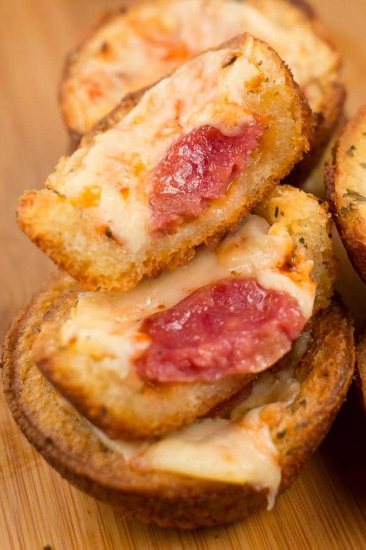 Pepperoni Pizza Cups