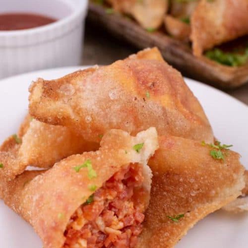 Easy Pizza Wontons – Best Homemade Wonton Pizza Recipe – Finger Food – Appetizers – Snacks – Party Food – Quick – Simple