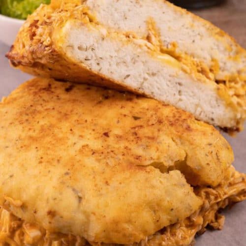 Easy Buffalo Chicken Grilled Cheese Sandwich – Best Homemade Focaccia Bread Recipe – Lunch - Dinner - Appetizers – Quick – Simple