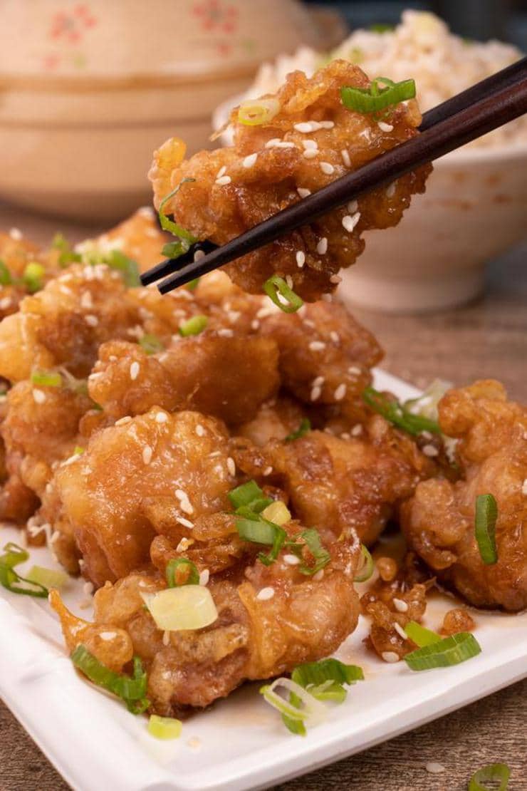 Easy Asian Crispy Honey Chicken