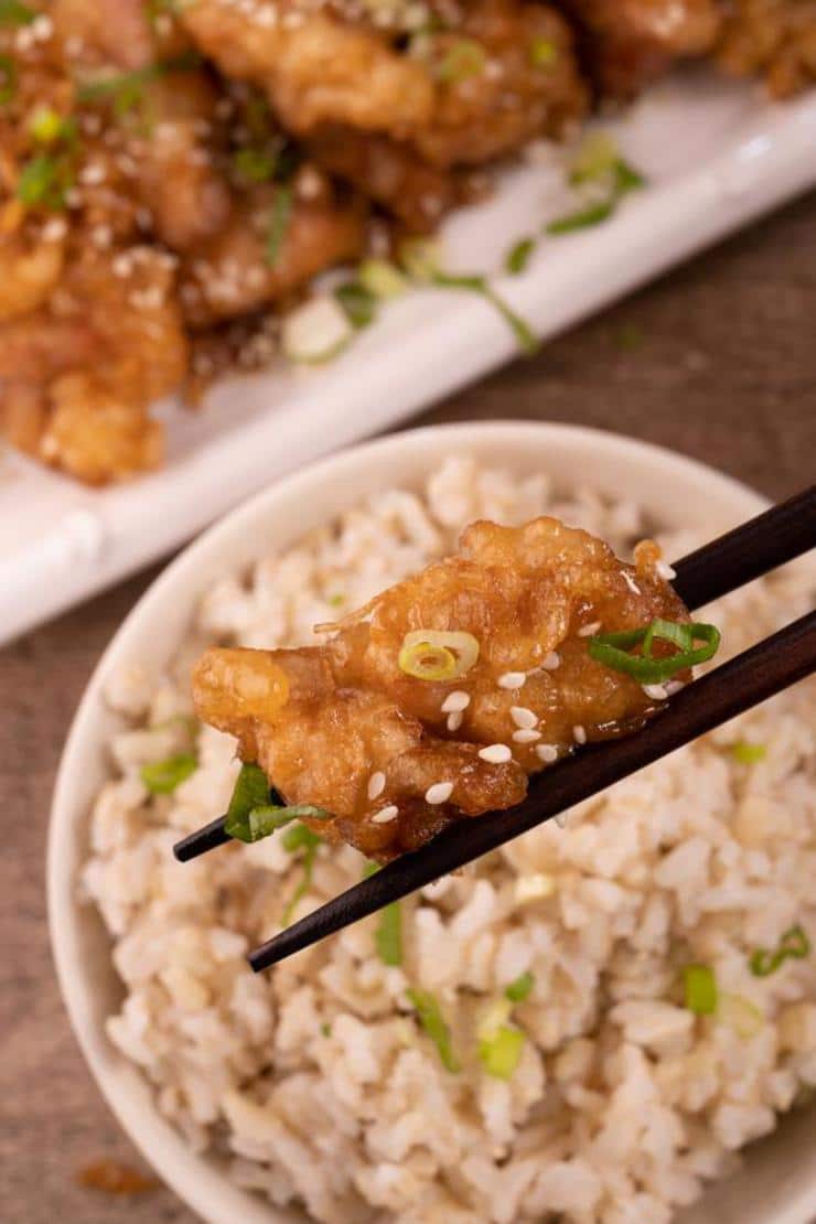 Easy Asian Crispy Honey Chicken
