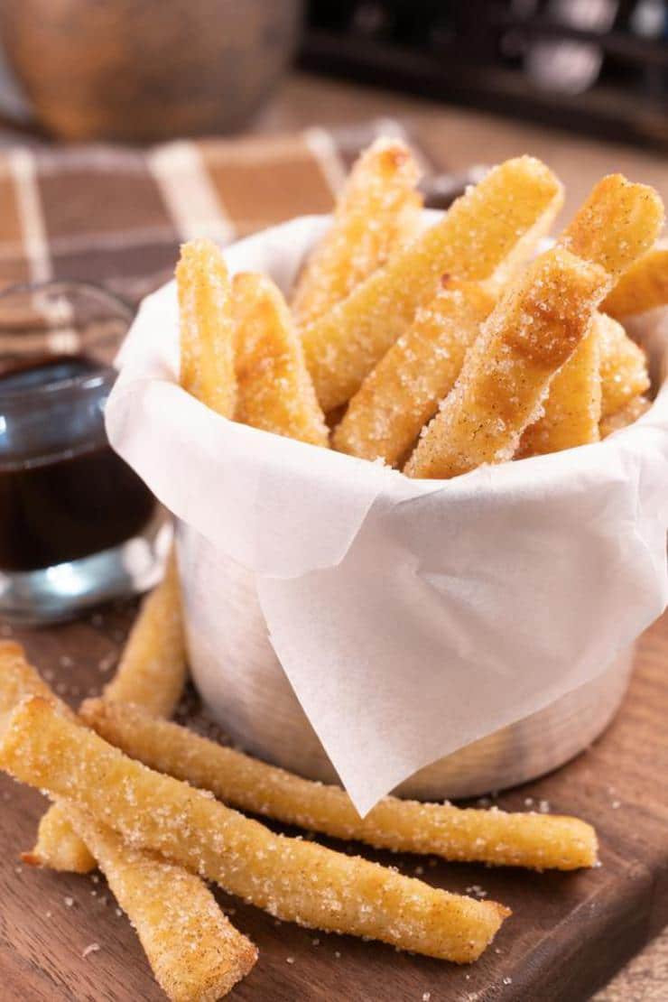 {Easy} Churros – BEST Air Fryer Churros Recipe – Breakfast – Treats – Party Food