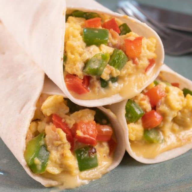 {Easy} Breakfast Burritos– Best Breakfast Burrito Recipe – Breakfast ...