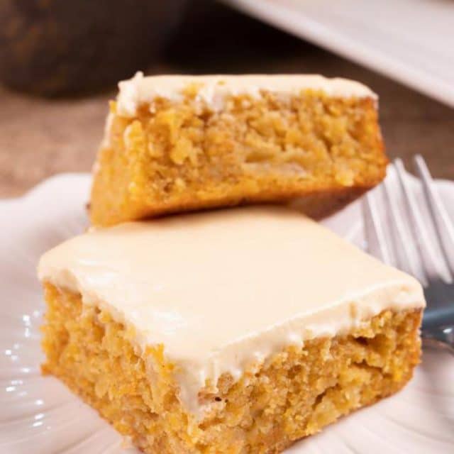 Easy Mini Carrot Cake Squares - Best Carrot Cake Recipe - Desserts ...