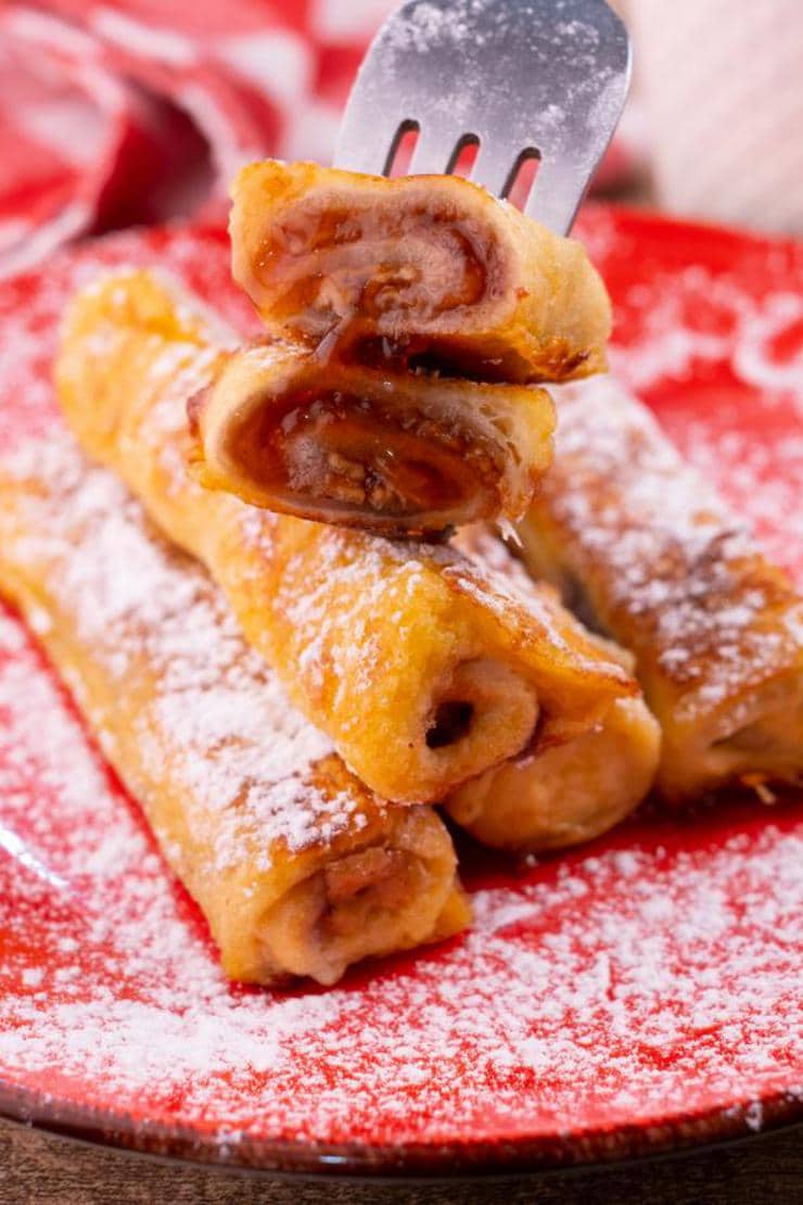 Easy Peanut Butter And Jelly French Toast Roll Ups