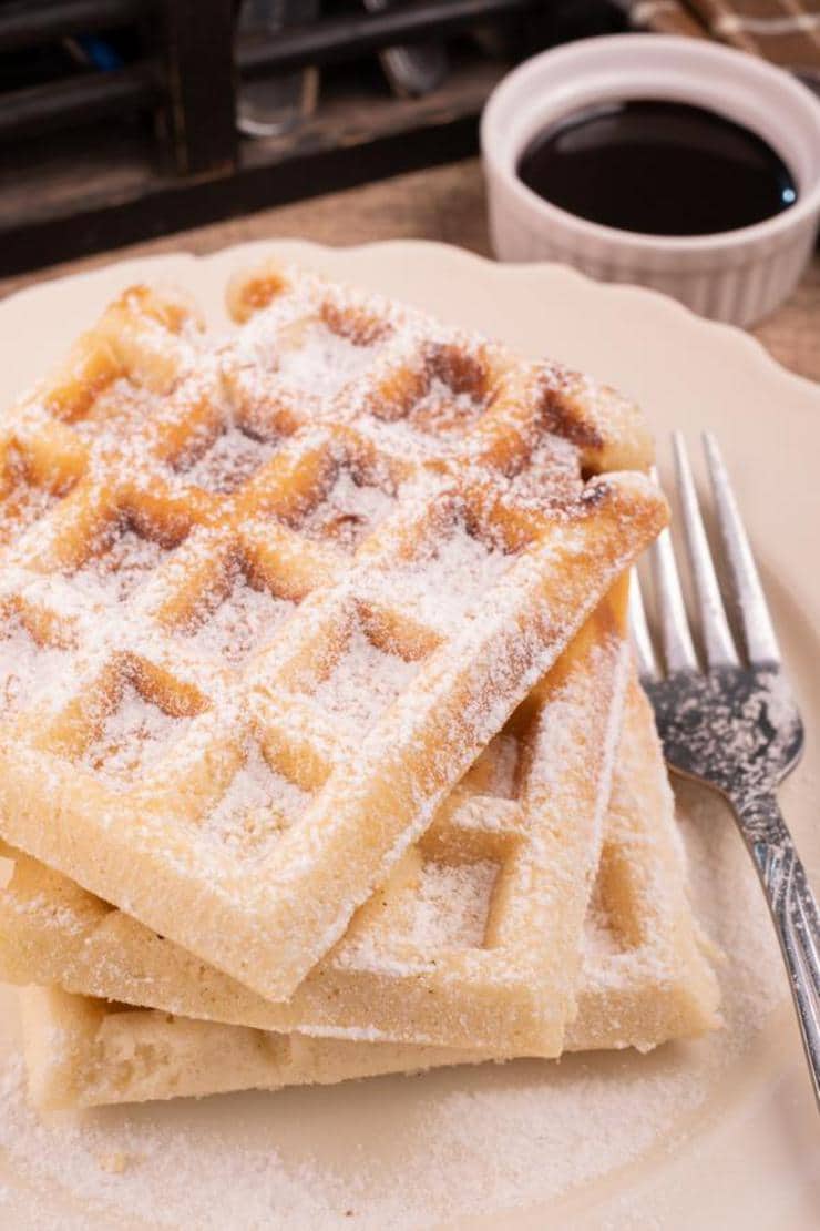 Easy Waffles – Best Homemade Churro Waffles Recipe – {Easy} Breakfast – Desserts – Snacks – Kids Party Food