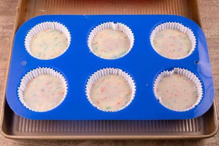 Easy Confetti Cupcakes