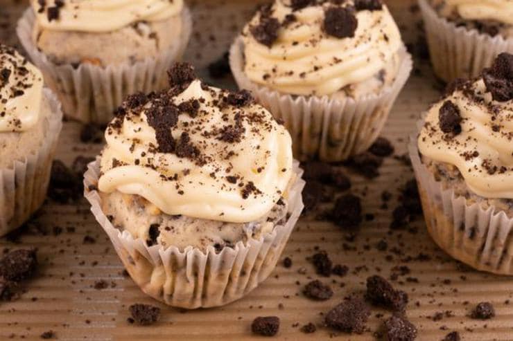 Easy Cookies And Cream Cupcakes