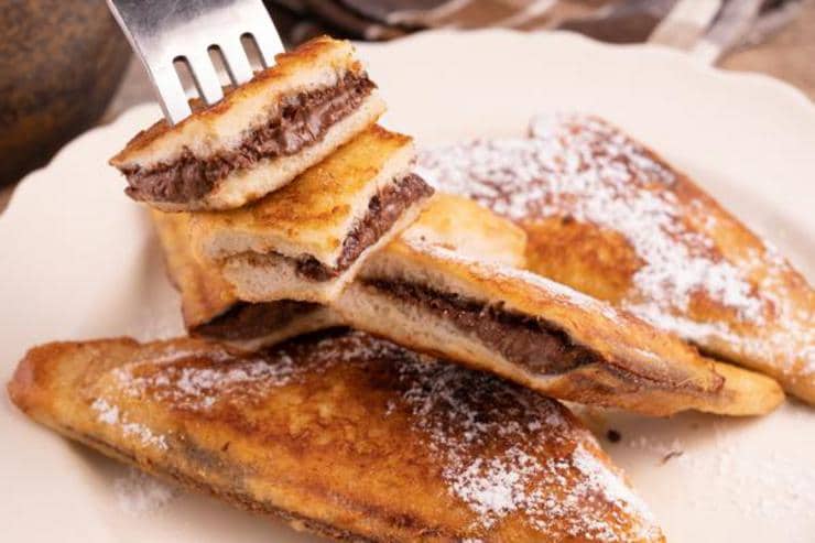 Easy Nutella French Toast Stuffed Pockets
