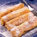 Best French Toast – Best Homemade Peanut Butter Banana French Toast Roll Ups Recipe – {Easy} Breakfast – Dinner – Snacks – Lunch – Quick – Simple
