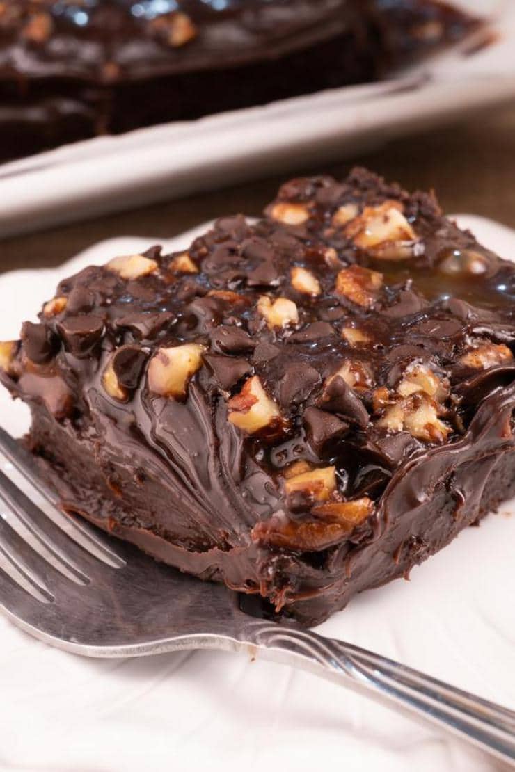 Easy Cake - Best Turtle Chocolate Caramel Cake Recipe - Desserts – Snacks - Party Food